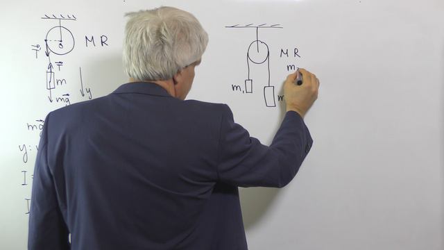 Механика Лекция 11 часть 6 Примеры задач на динамику вращательного движения 1 смотреть онлайн