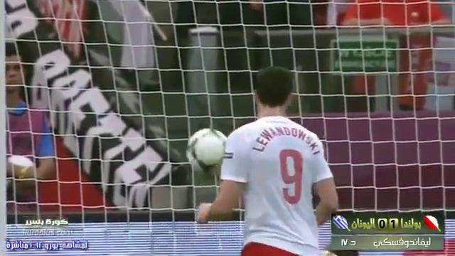 Poland vs Greece 1-1 EURO 2012 goals only (Arabic commentary). смотреть онлайн
