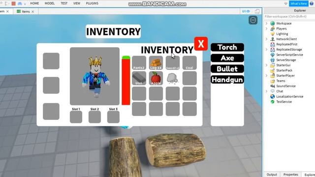 Roblox Studio - Inventory System (SELL) смотреть онлайн