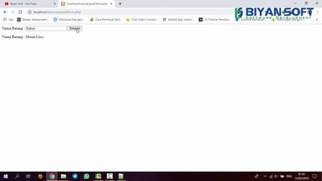 Cara Menggunakan Variabel POST dan Form Input pada PHP смотреть онлайн