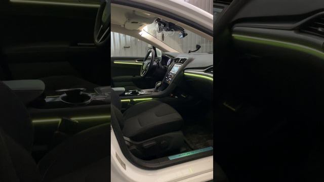 Контурная подсветка Ford Mondeo 5 смотреть онлайн