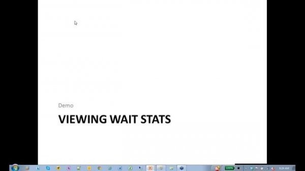 What Are You Waiting For Explanation of the Value of Performing Wait Analysis