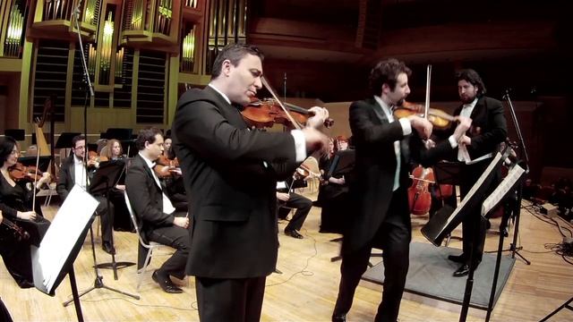 J.S. Bach. Concerto for two violins and orchestra. Movement 1. смотреть онлайн