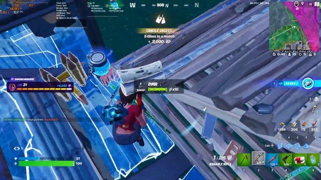MSI Sword 15 (GF66) | I7-12650H RTX 3060 | Fortnite Chapter 4 Season 1 Performance Mode | FPS Test