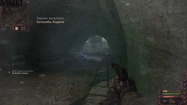 ▶S.T.A.L.K.E.R. Dark Path. Катакомбы Кордона. Доставить "Жабий глаз" Туристу. Помочь бандитам. #3 смотреть онлайн