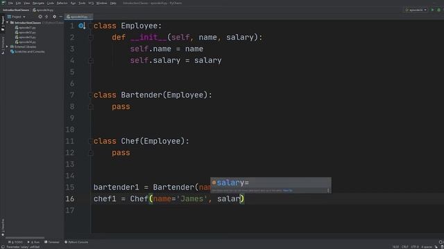 Python OOP - Python tutorial for ABSOLUTE Beginners! Class Inheritance - Episode 34 смотреть онлайн