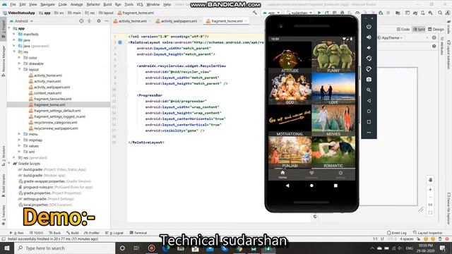How to make video status app using firebase смотреть онлайн