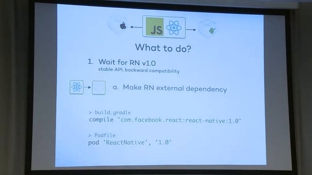 Building framework with shared code on Android and iOS using React Native. UA Mobile 2017 смотреть онлайн