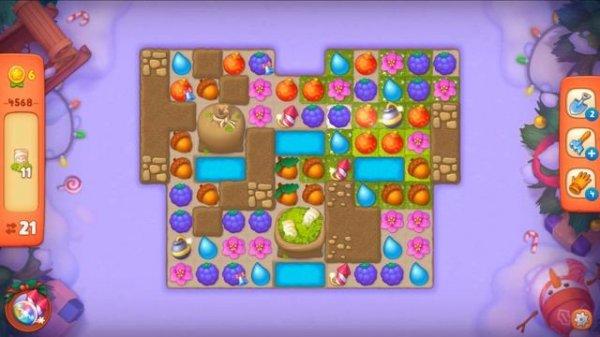 Gardenscapes Садовник ОСТИН#459 (уровни 4564-4573) Центральная композиция для Весны и беда Гиацинта