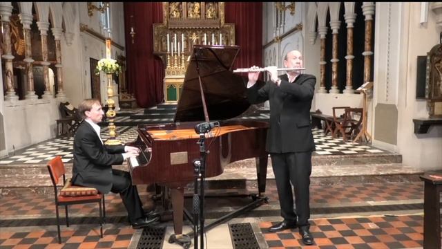Wissam Boustany (flute) and Aleksander Szram (piano) | Joseph Jongen Sonata Op. 77 - Prelude (Mov 1 смотреть онлайн