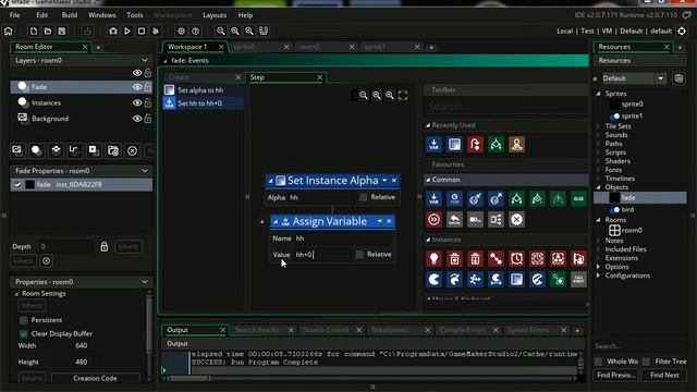 Game maker studio 2 - fade to cutscene - drag and drop (no coding) смотреть онлайн