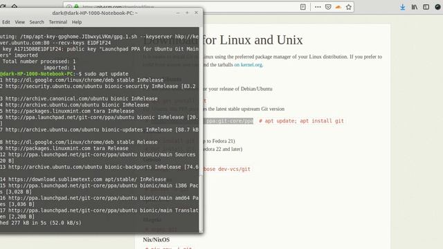 How to download and install Git from start to end in | Linux Mint | Ubuntu | Debian смотреть онлайн