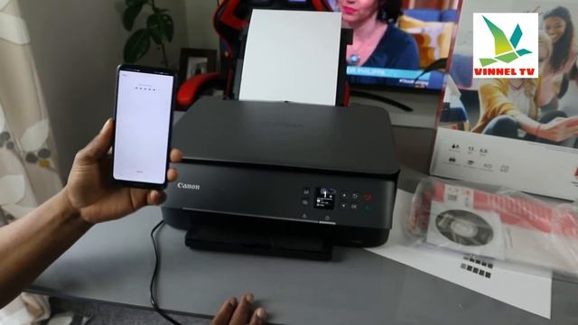 How To Scan a Document on a Canon Printer Pixma TS5350a, Print Double- sided, Colour and Share Emai смотреть онлайн