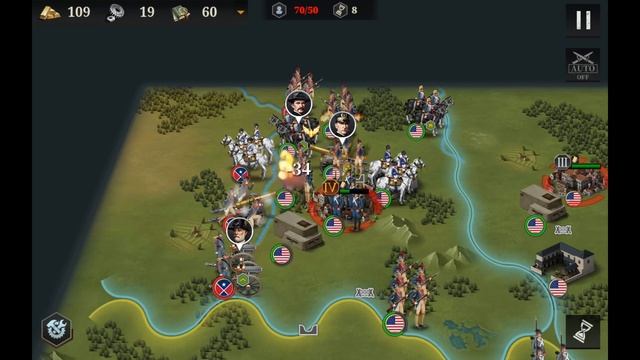 Franklin Nashville Campaign. США - #15. European War 6: 1914 смотреть онлайн