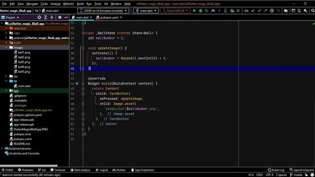 Flutter Magic 8 Ball App смотреть онлайн