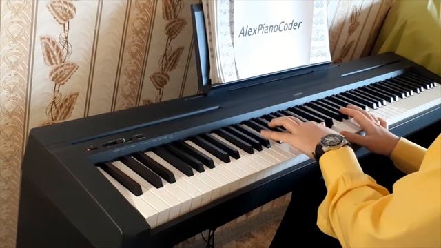October and April Rasmus короткая версия Piano Cover для самоучек. Легкие и красивые ноты на пианин смотреть онлайн