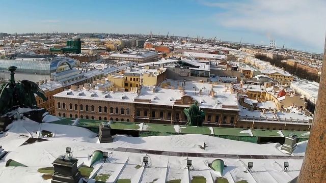Колоннада Исаакиевского Собора, СПб смотреть онлайн