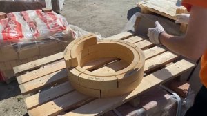 Тандыр из шамотного кирпича всего за 5 минут !