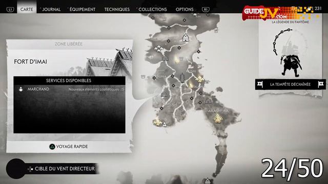 GHOST OF TSUSHIMA - EMPLACEMENTS DE TOUS LES ARTEFACTS MONGOLS (Connaître l'ennemi) Guide Trophée смотреть онлайн