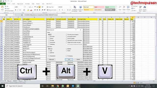 Copy paste with filter in excel to visible cells only. смотреть онлайн