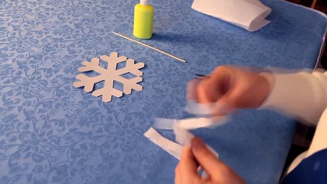 Мастер-класс по декоративно-прикладному искусству "Снежинка" смотреть онлайн