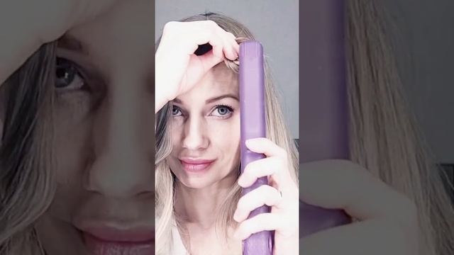 ЗАВИВКА НА УТЮЖОК БЕЗ ВЫТЯГИВАНИЯ | ПРОСТОЙ СПОСОБ ЗАВИВКИ ВОЛОС | ВОЛНЫ УТЮЖКОМ #shorts смотреть онлайн