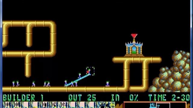 Oh No More Lemmings Wild Level 5 Lemming Head смотреть онлайн