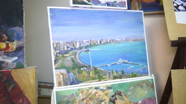 Кружок рисования при Азербайджанском Культурном Центре имени Гейдара Алиева в Узбекистане смотреть онлайн