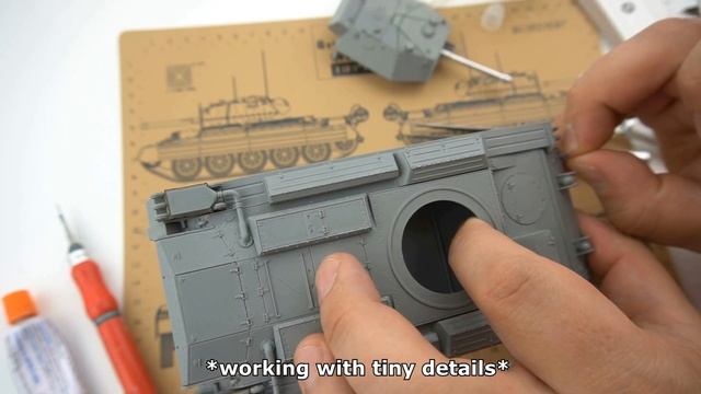 Crusader Mk.III Building of 1/35 Border Model kit смотреть онлайн