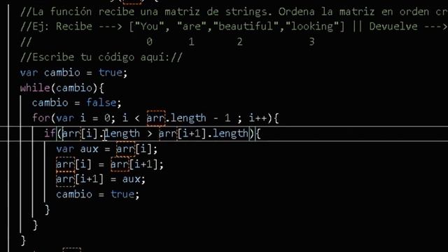 10 JS Extras Ejercicio 7 sortArray смотреть онлайн