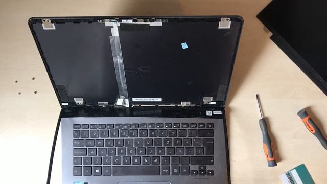 How to replace laptop screen ASUS UX430U смотреть онлайн