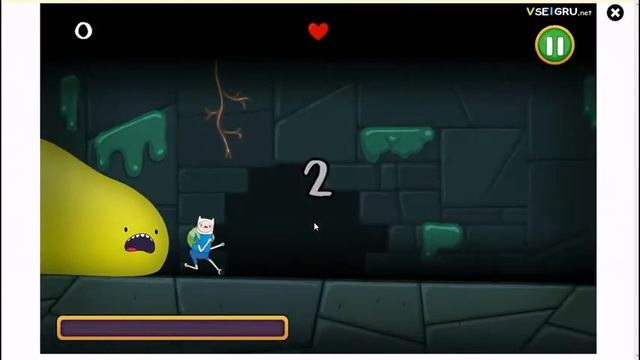 ВРЕМЯ ПРИКЛЮЧЕНИЙ! ADVENTURES TIME УБЕГАЕМ ОТ ЧЕРВЯКА смотреть онлайн