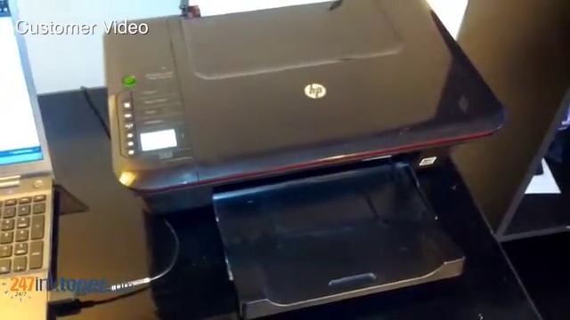 How to replace the HP DeskJet 3050 ink cartridges смотреть онлайн