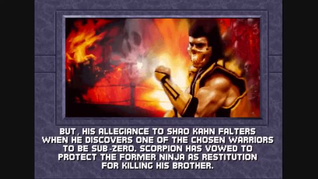 Mortal Kombat 3 & Trilogy- Scorpion Ending смотреть онлайн