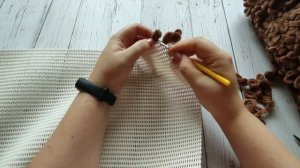 Как связать коврик в ванную. Коврик своими руками. Пряжа Alize Puffy