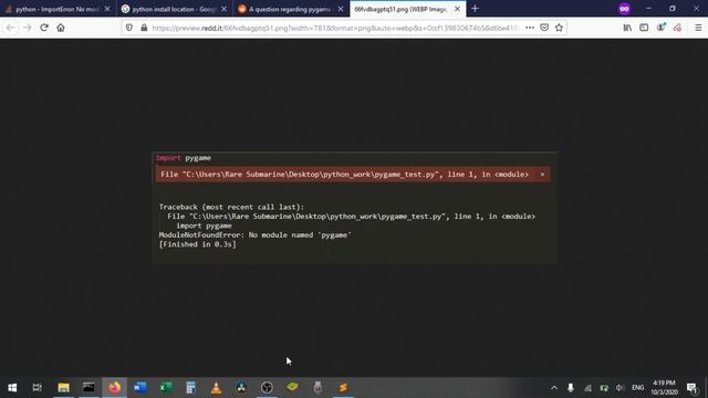 How to install Pygame properly in Python / troubleshooting смотреть онлайн