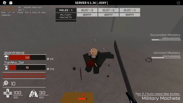 Road To Damned Mastery! (Roblox Decaying Winter)