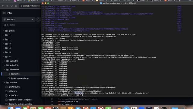 Docker вводный курс для начинающих. Занятие 3. Меняем и публикуем приложение. PostgreSQL и MySQL. смотреть онлайн