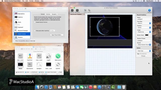 Create a Control Panel on Mac OS X Yosemite