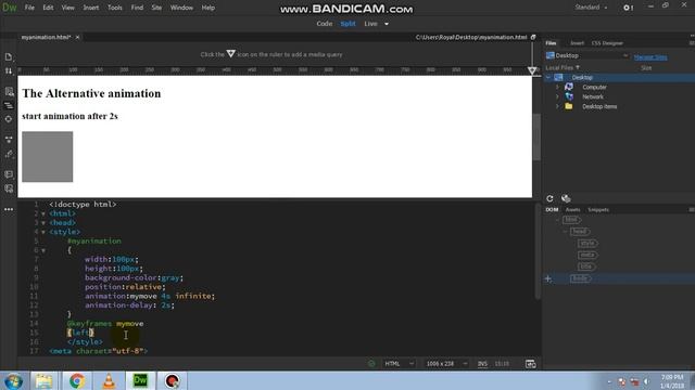The Alternative Animation In HTML CSS смотреть онлайн