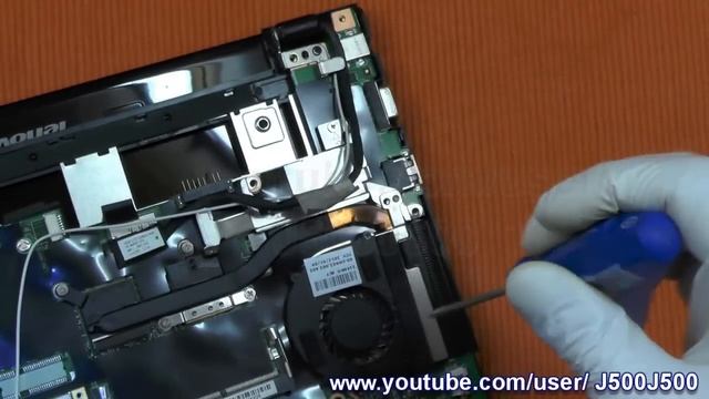 Repair Lenovo Ideapad S205 Disassembly Fan Cleaning Öffnen смотреть онлайн