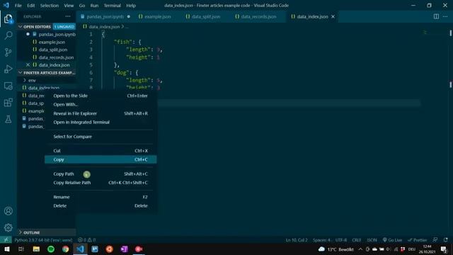 Reading and Writing JSON with Pandas смотреть онлайн