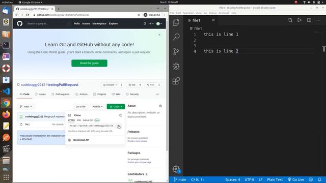Working with Git and Github | From git clone to making Pull Request | Branching | Complete Procedur смотреть онлайн