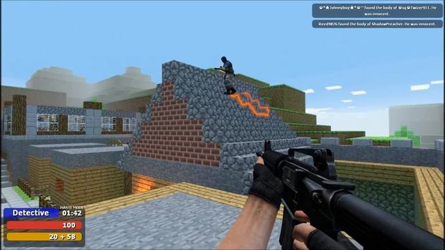 Trouble In Minecraft City - Garry's Mod - Trouble In Terrorist Town смотреть онлайн