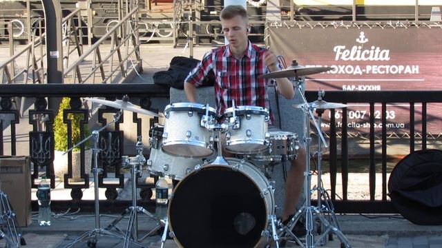Arturro Mass - Танцюй Кохай - Drum Cover - Даниил Варфоломеев - Днепр - Набережная - барабанщик смотреть онлайн