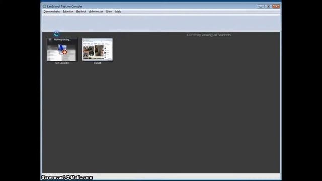 HOW TO Show the teacher screen to students in LANschool смотреть онлайн
