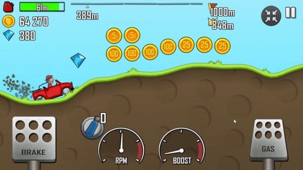 Hill Climb Racing gaming video|| Hill climbing || racing game #hillclimb #games #gaming
