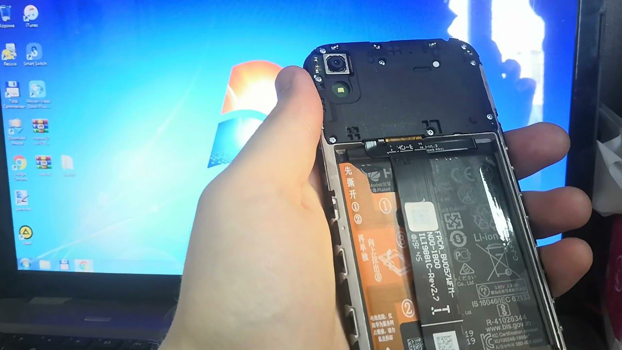 Honor 8S FRP, сброс аккаунта Google метод Test Point смотреть онлайн