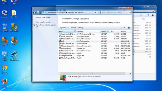 Can't Uninstall AVG Zen on Windows 7?! смотреть онлайн