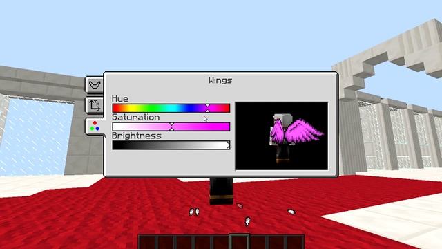 Minecraft Mods: " Cosmetic Wings Mod 1. 7 .10 " смотреть онлайн